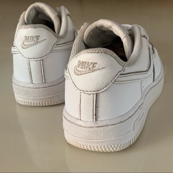 🚫SOLD•Ⓜ️🚫 Kids Nike Air Force 1 Low Size Y1 - Picture 3 of 7